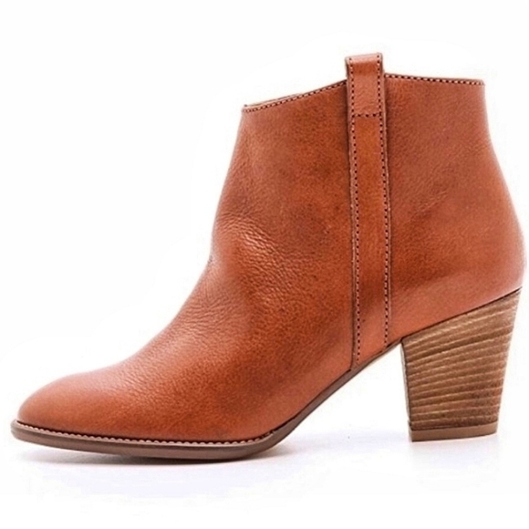 Madewell |Tan Leather Billy Boots size 10 - Picture 3 of 15